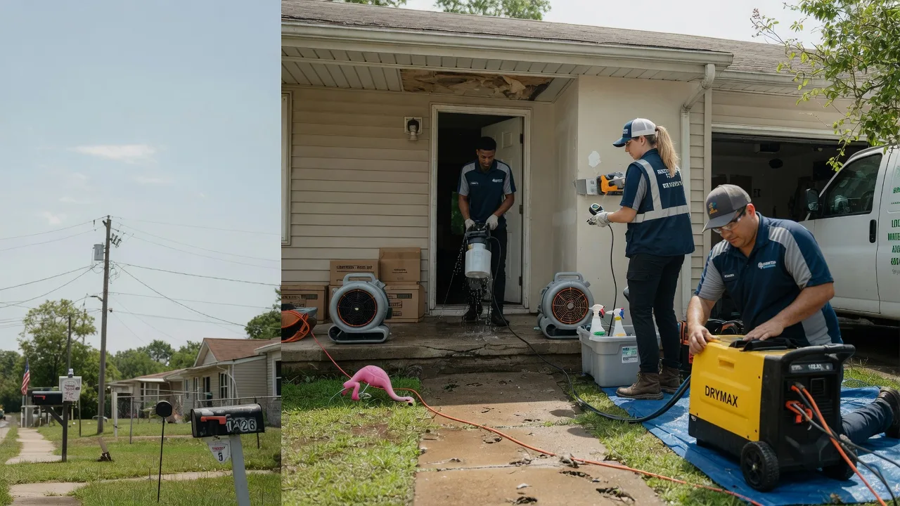Storm Damage Water Removal in Montgomery, TX near me